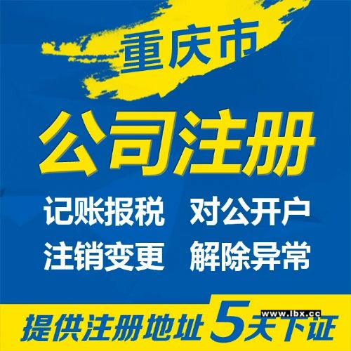 重庆公司注册个体工商注册网店执照代办
