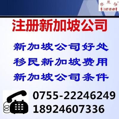 深圳代办注册新加坡公司